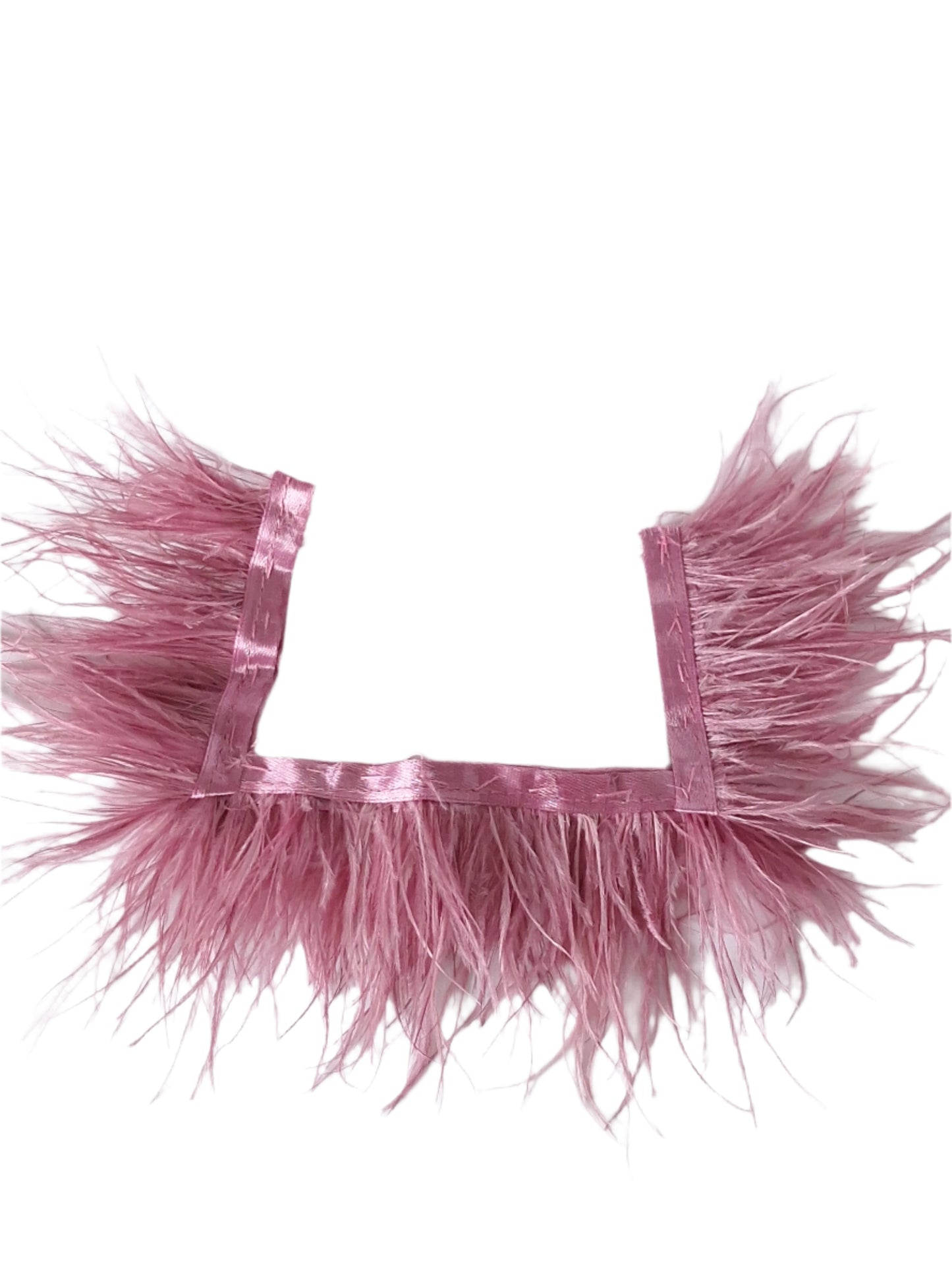 lilac fashion feather